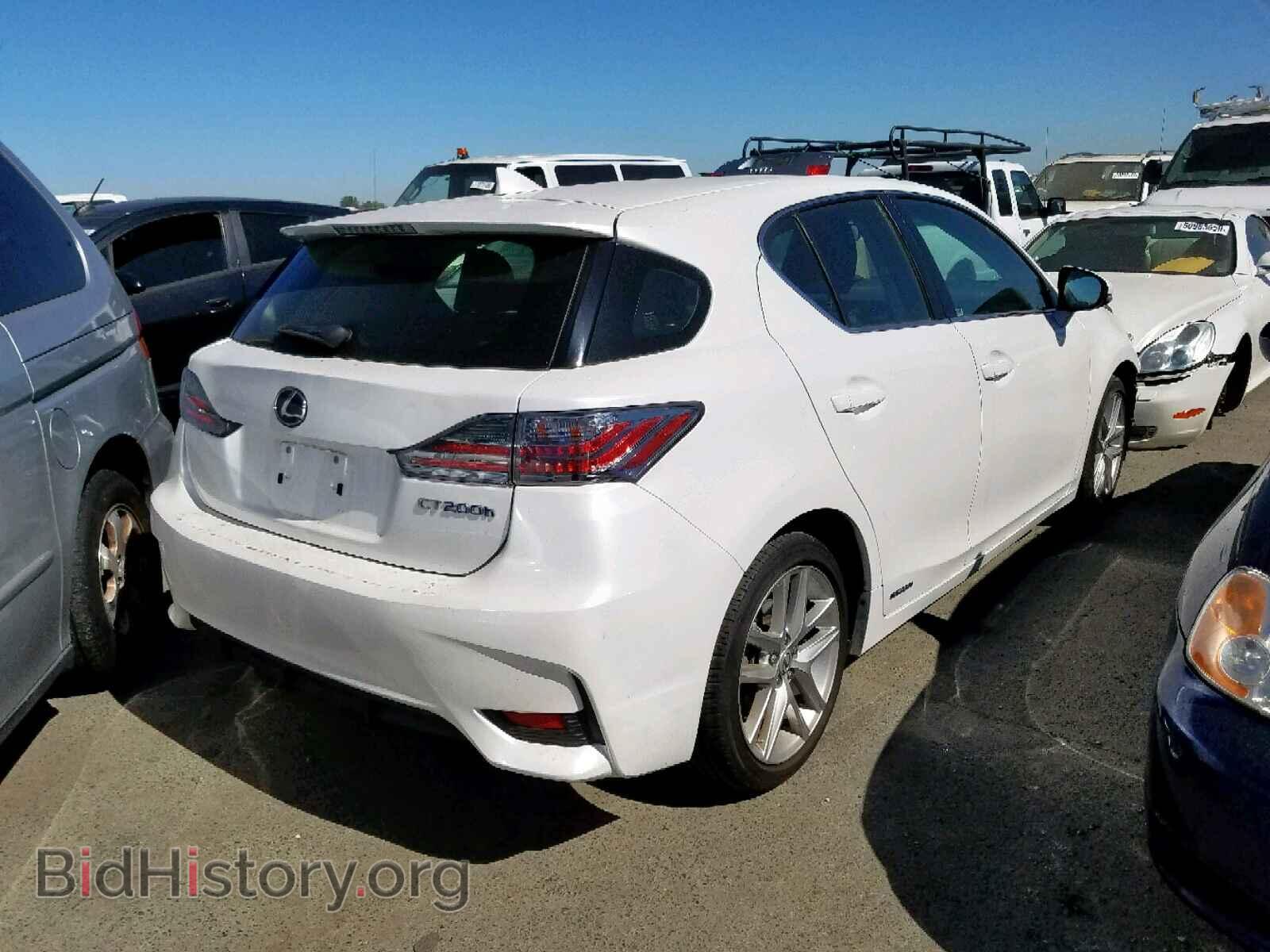 2016 LEXUS CT 200 - VIN: JTHKD5BH3G2265778 - Фото 4