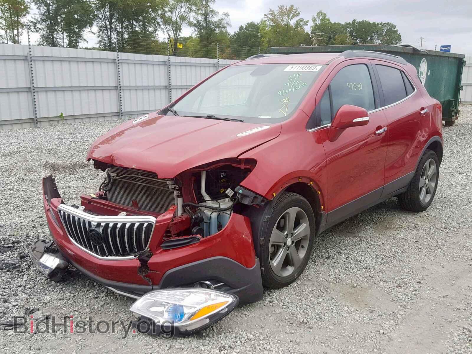 2014 BUICK ENCORE CON - VIN: KL4CJBSB8EB684113 - Фото 2