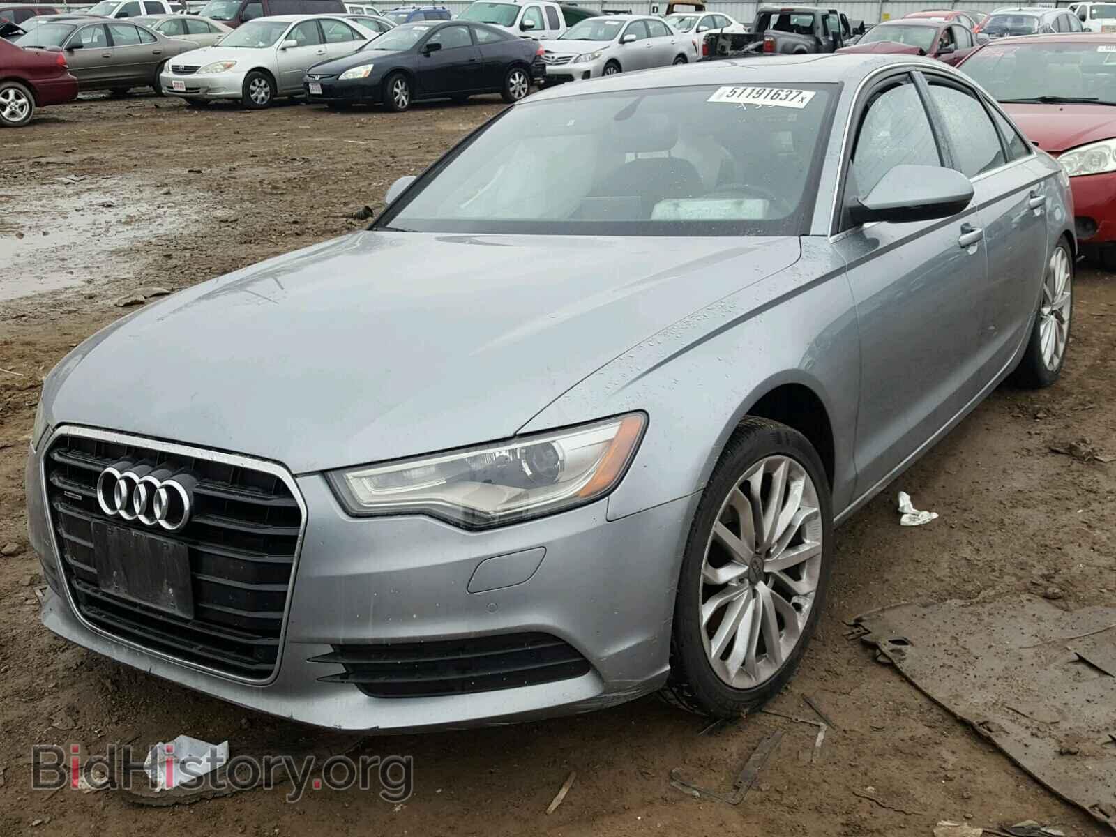 2013 AUDI A6 - VIN: WAUGFAFC0DN034322 - Photo 2