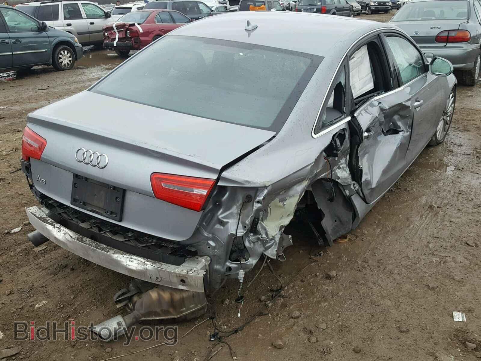 2013 AUDI A6 - VIN: WAUGFAFC0DN034322 - Photo 4