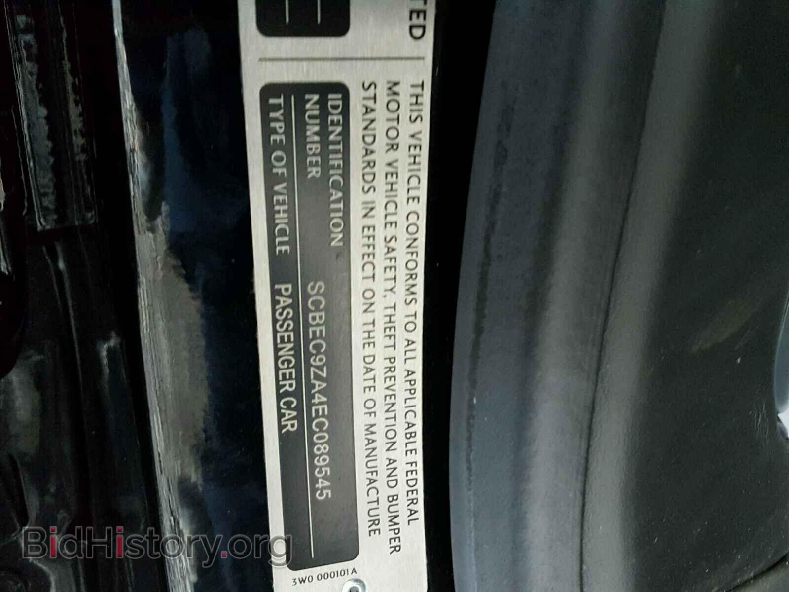 2014 BENTLEY ALL MODELS - VIN: SCBEC9ZA4EC089545 - Photo 10