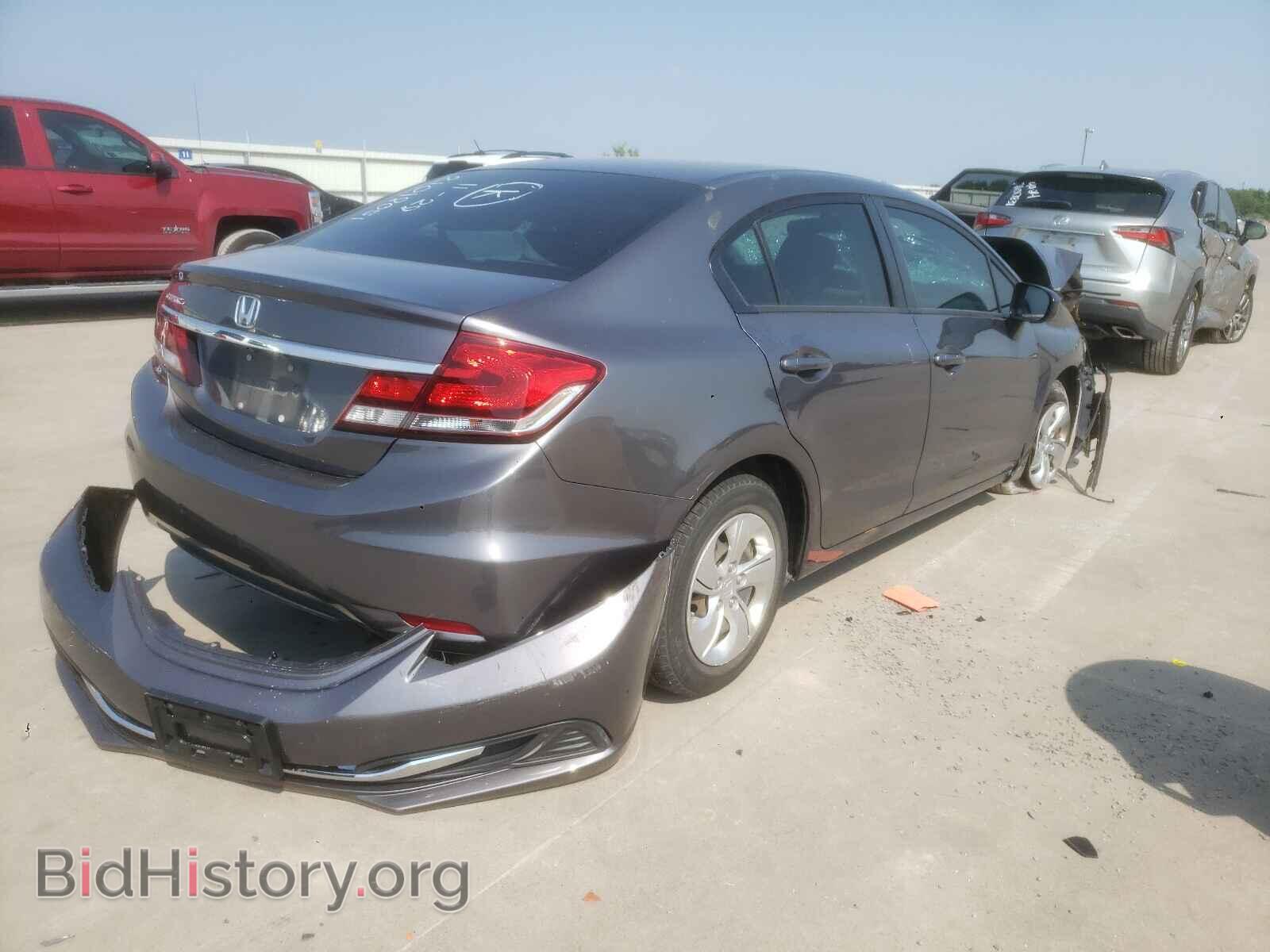 2014 HONDA CIVIC - VIN: 19XFB2F55EE226598 - Фото 4
