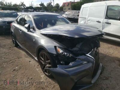 2015 Lexus IS IS 250, gray — VIN JTHBF1D28F5071594, Copart