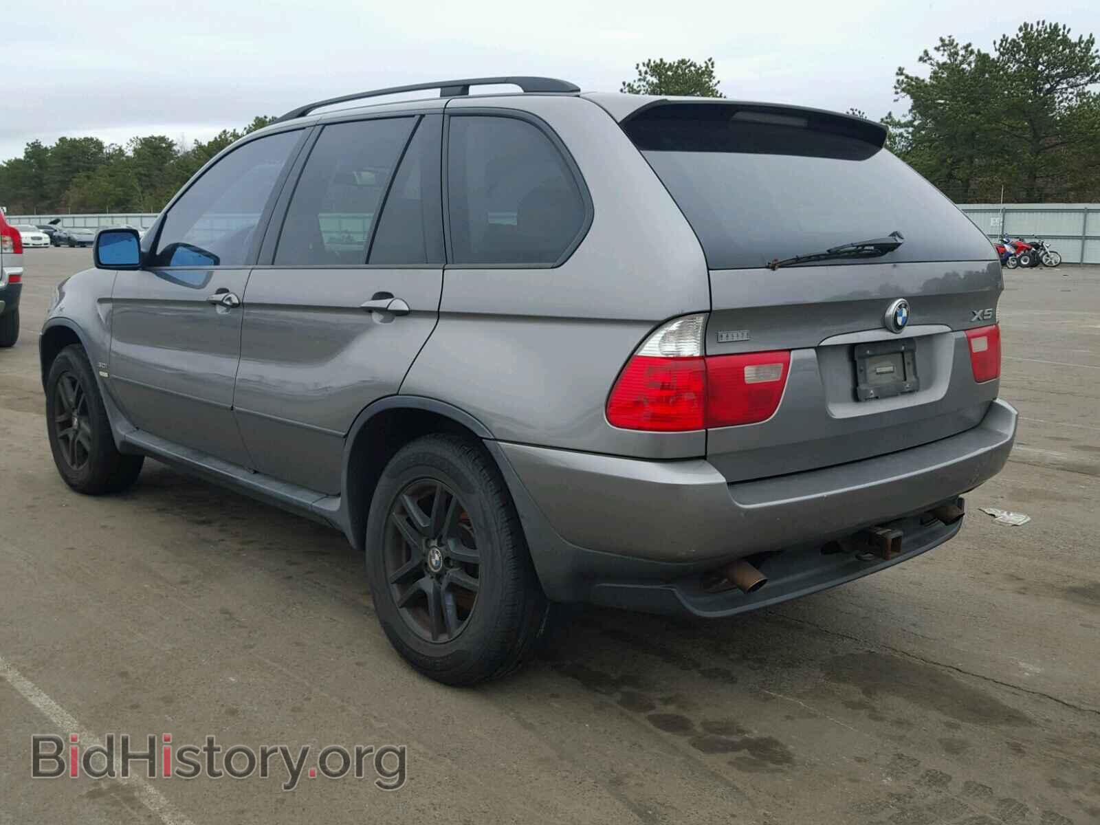 2005 BMW X5 - VIN: 5UXFA13545LY00972 - Фото 3