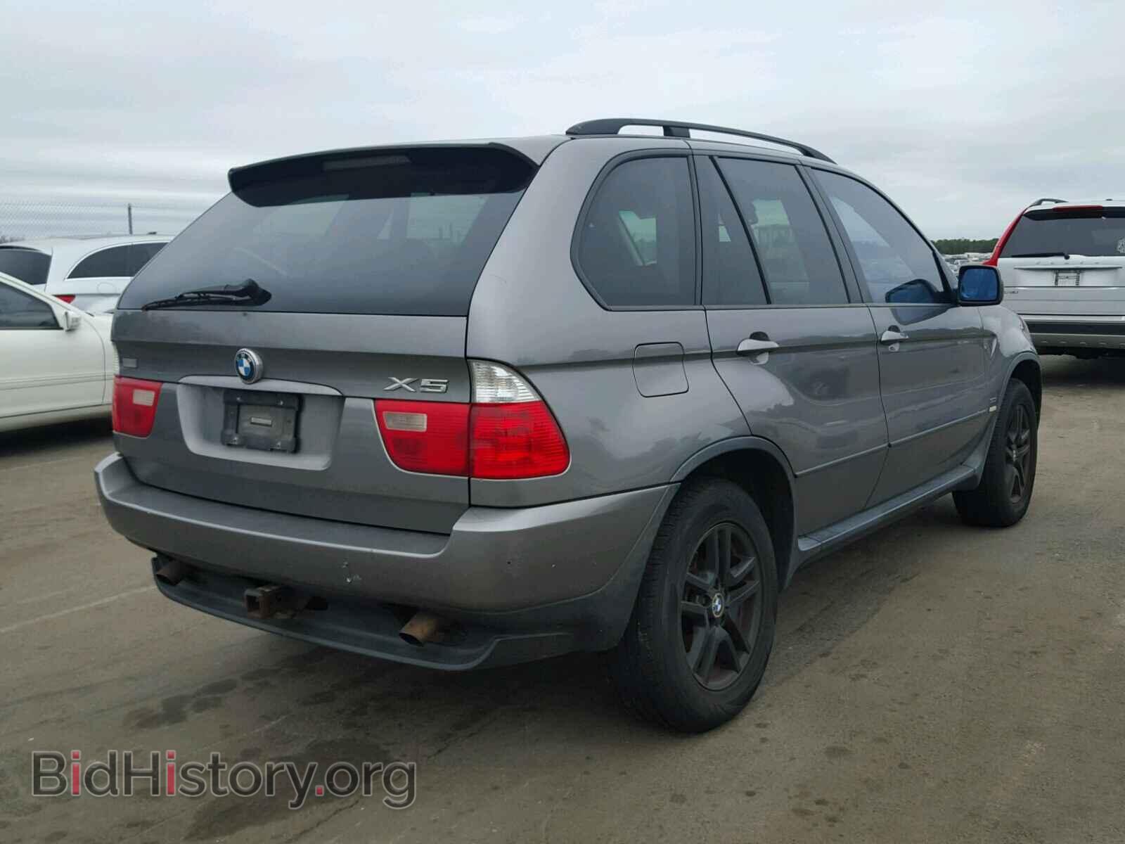 2005 BMW X5 - VIN: 5UXFA13545LY00972 - Фото 4