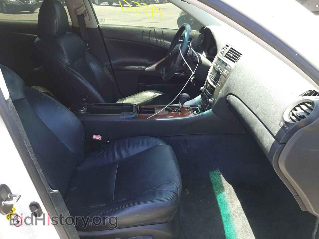 2008 LEXUS IS - VIN: JTHBK262582072611 - Фото 5