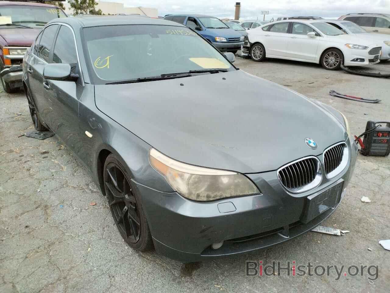 Photo WBANE73596CM42268 - BMW 5 SERIES 2006