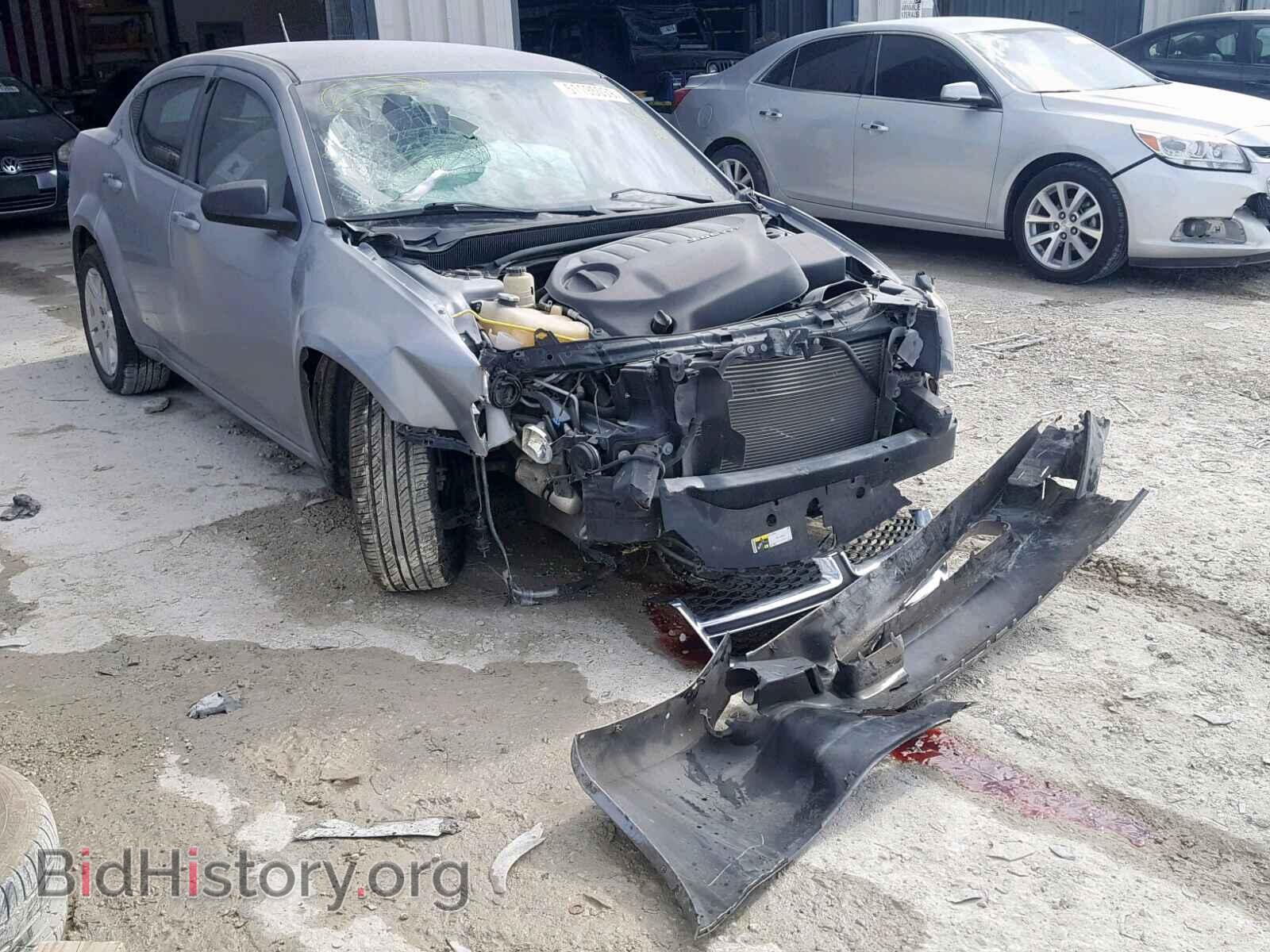 Фотография 1C3CDZAGXEN116595 - DODGE AVENGER 2014