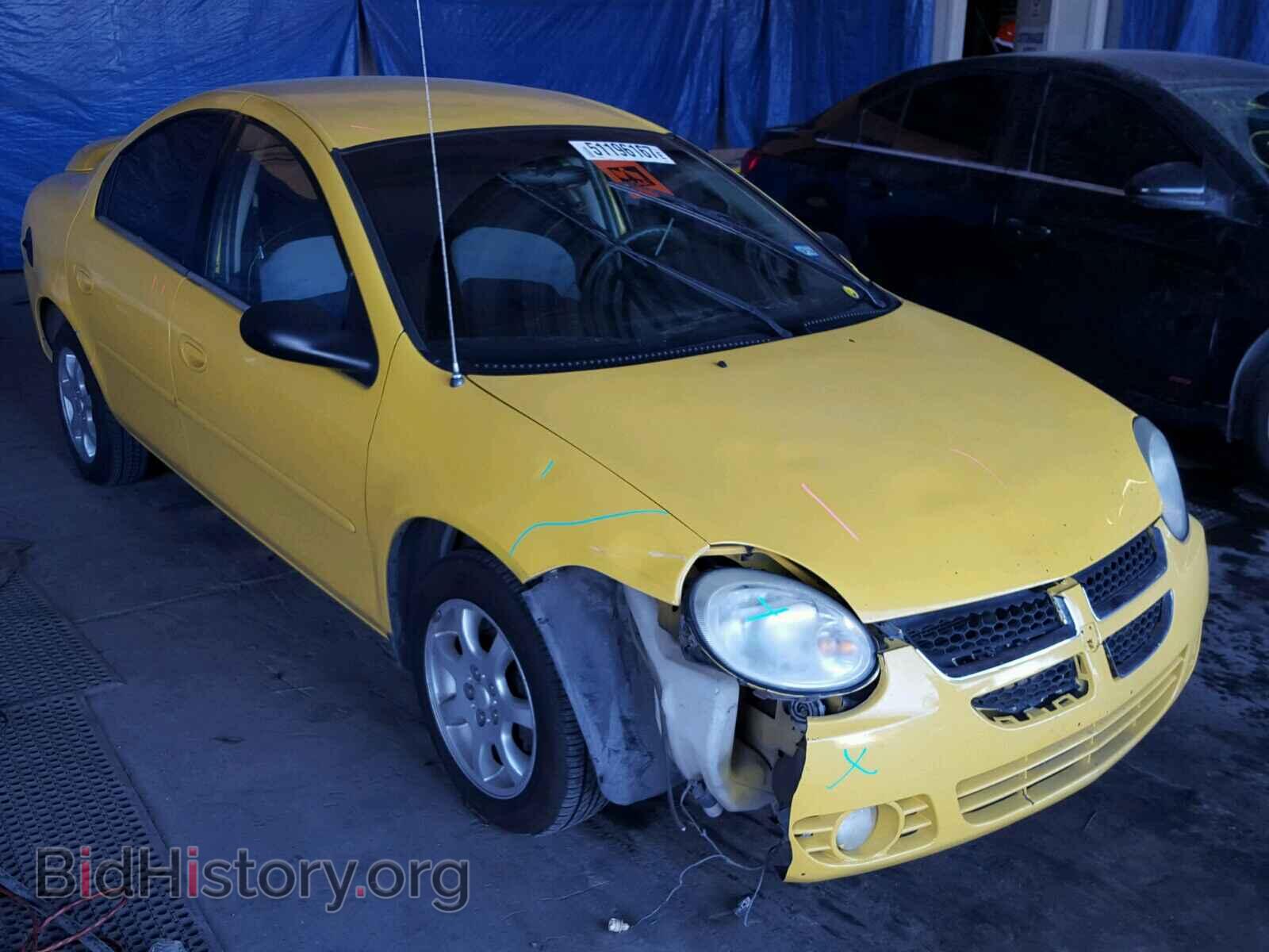 Фотография 1B3ES56C94D593159 - DODGE NEON 2004