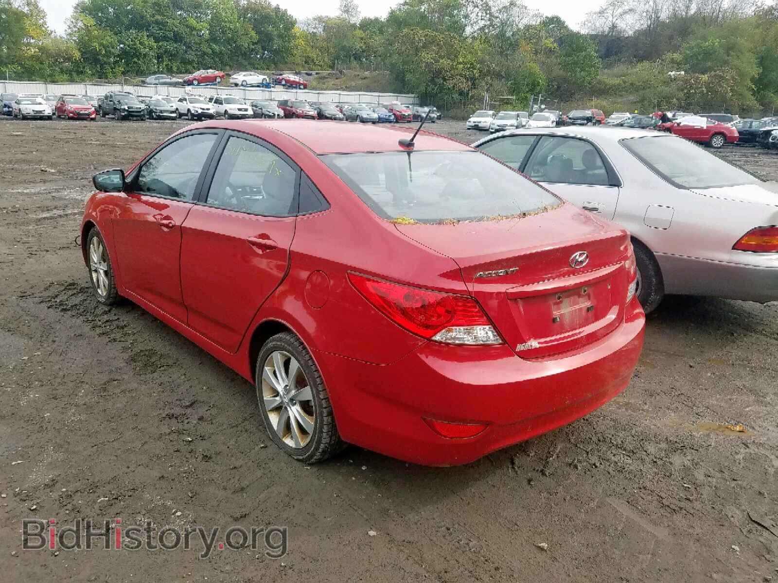2013 HYUNDAI ACCENT - VIN: KMHCU4AE5DU321951 - Фото 3