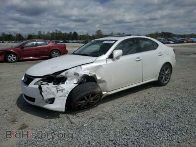 2008 Lexus IS 250, white — VIN JTHBK262385066059, Copart