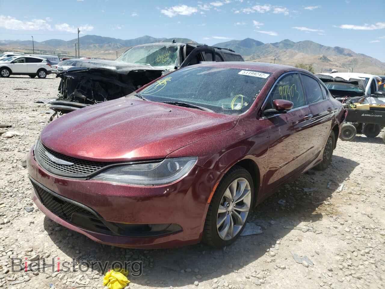 2015 CHRYSLER 200 - VIN: 1C3CCCBG2FN706662 - Фото 2