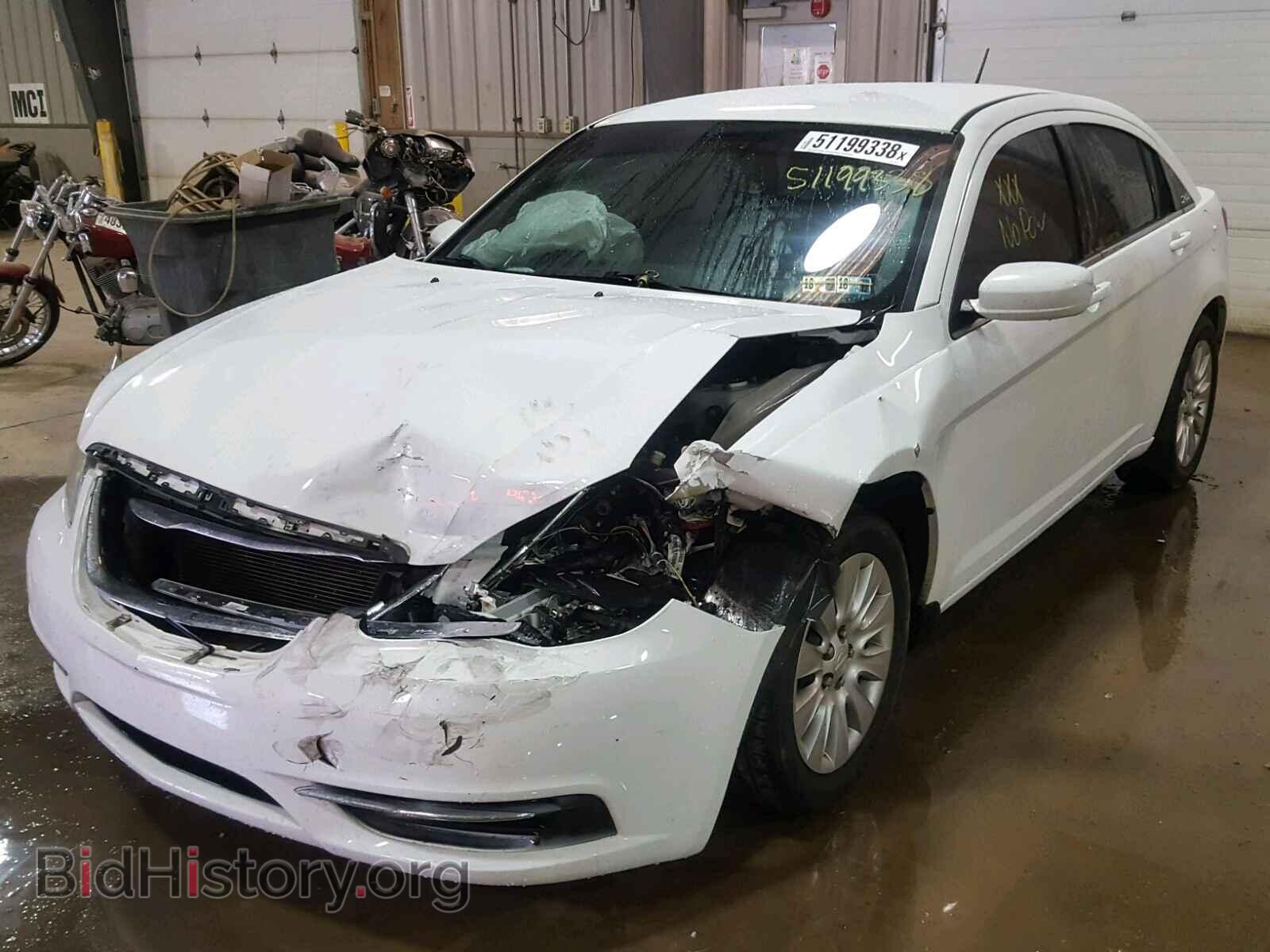 2014 CHRYSLER 200 - VIN: 1C3CCBAB0EN212413 - Фото 2