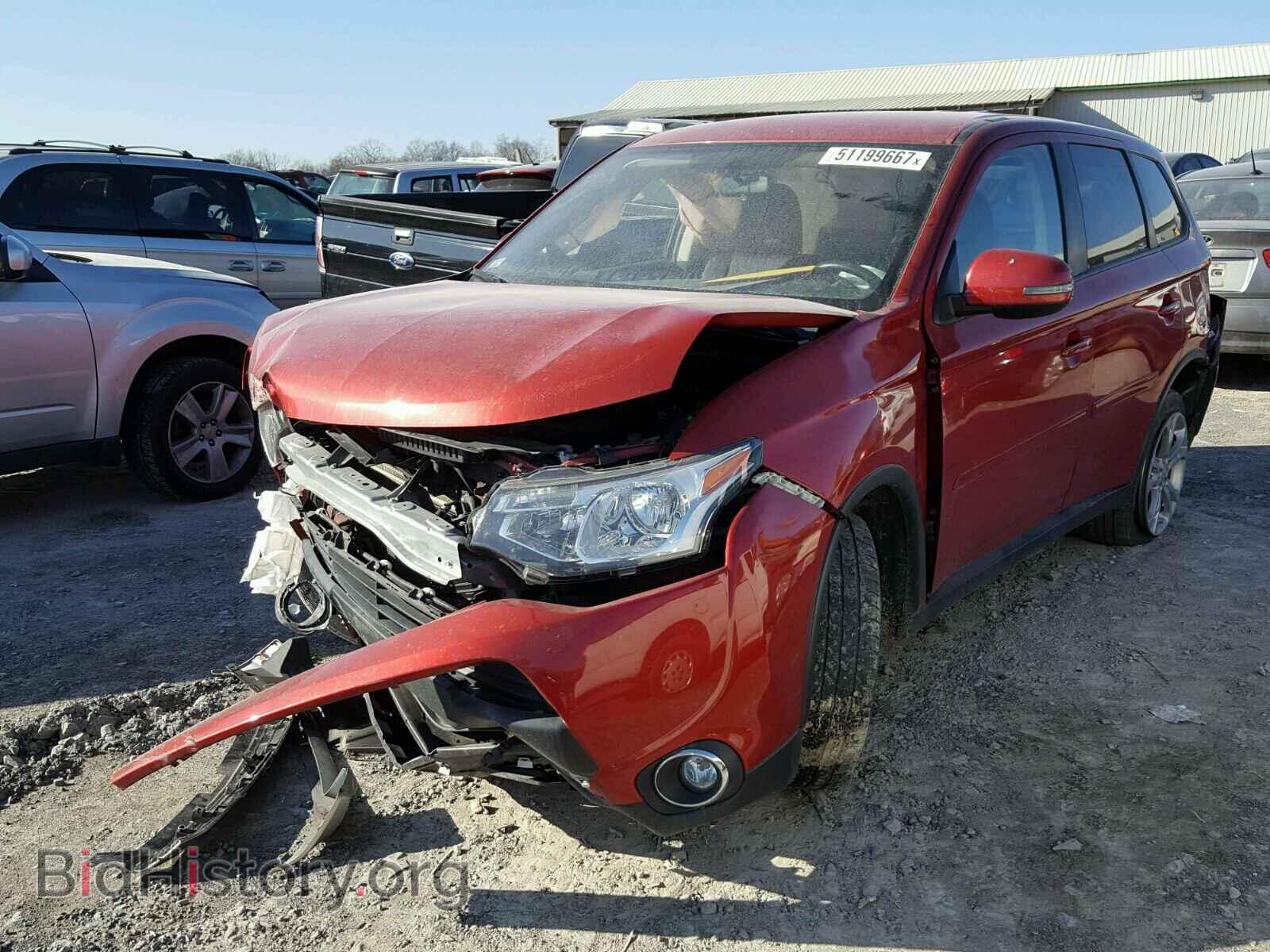 2015 MITSUBISHI OUTLANDER - VIN: JA4AZ3A33FZ010248 - Фото 2