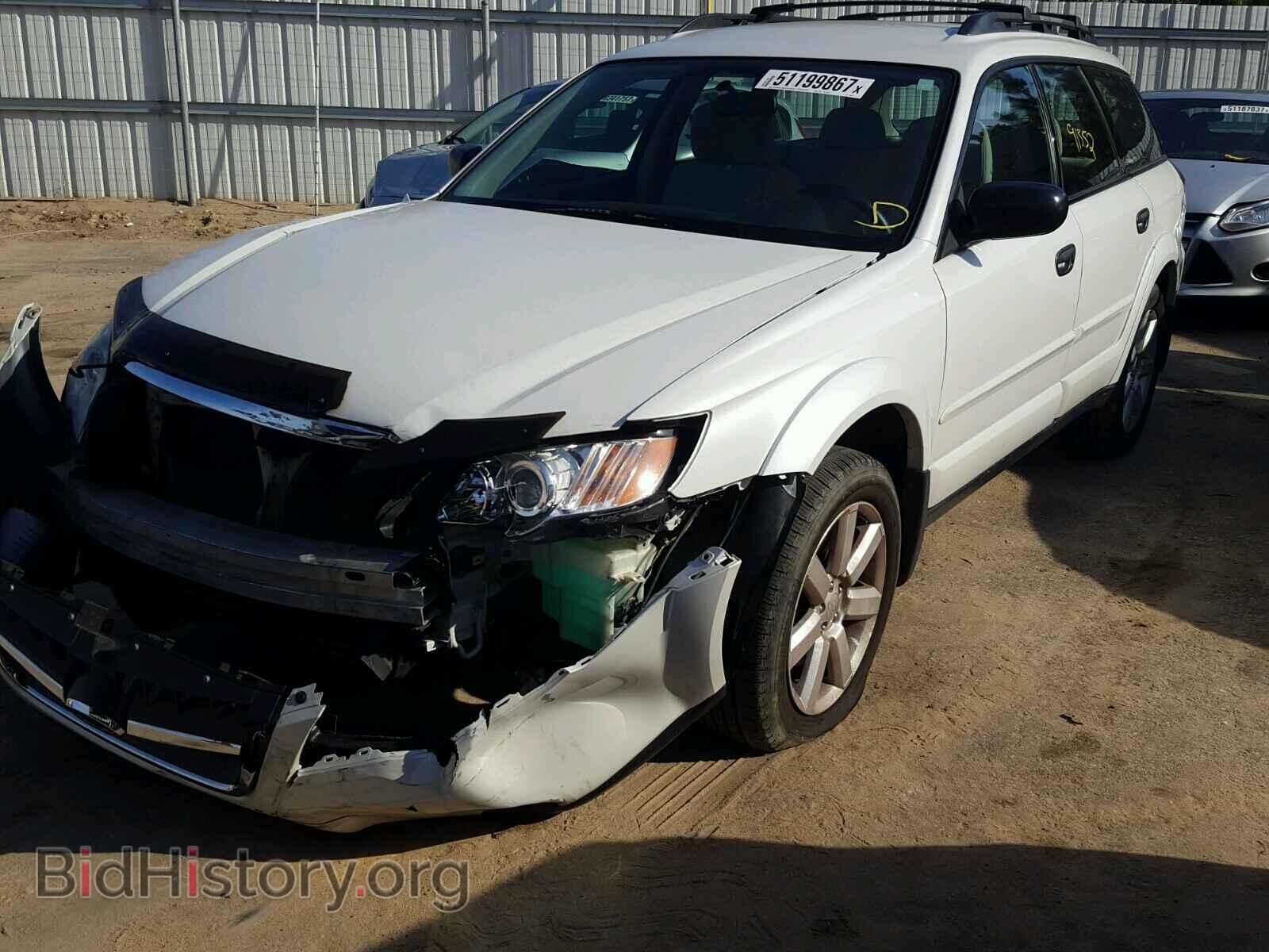 2008 SUBARU OUTBACK - VIN: 4S4BP61C587365417 - Фото 2