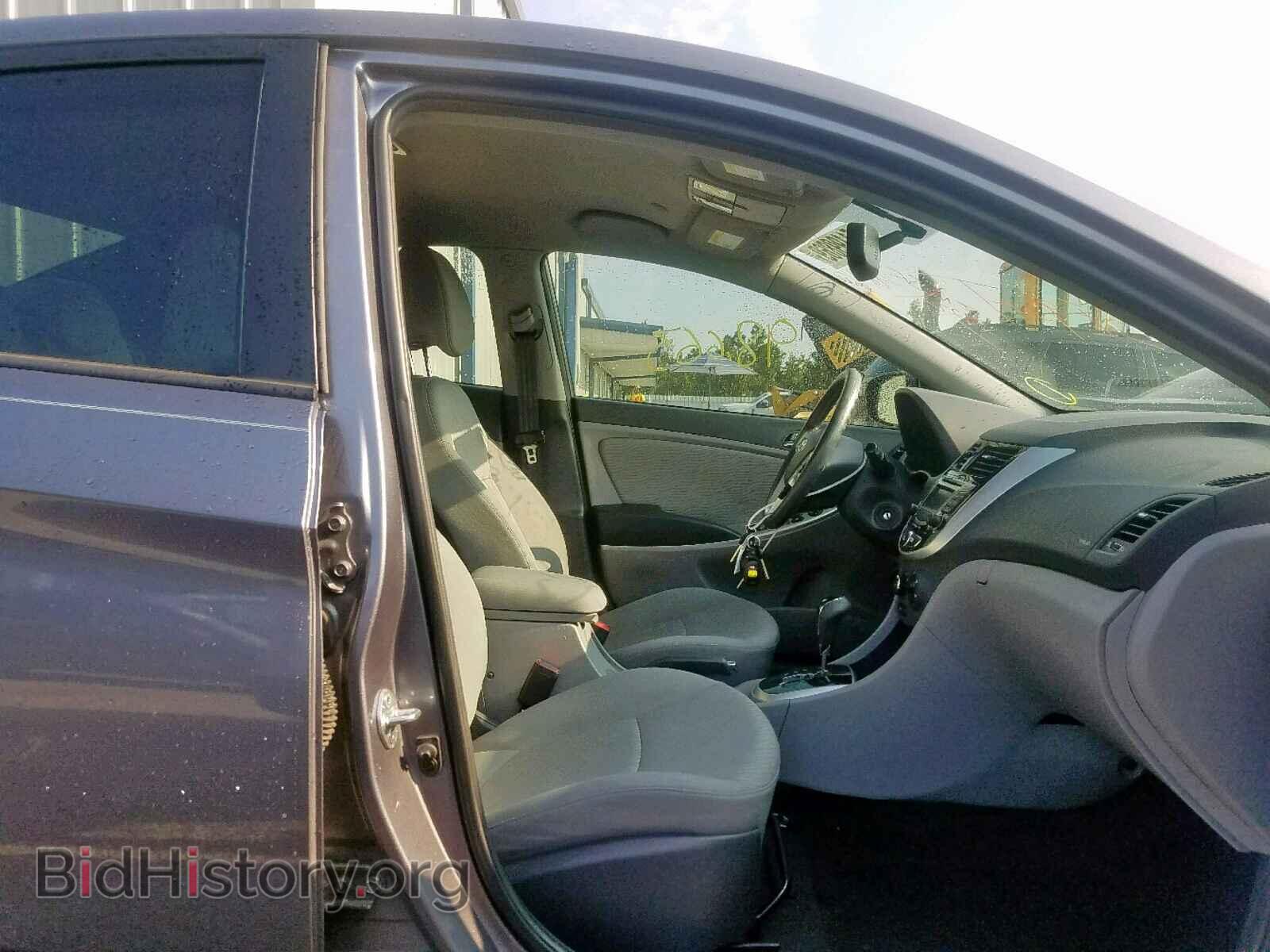 2013 HYUNDAI ACCENT - VIN: KMHCU4AE9DU469763 - Фото 5