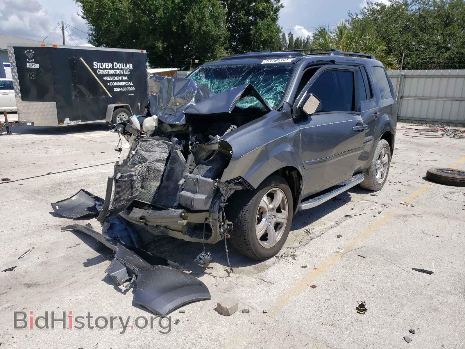 2013 HONDA PILOT - VIN: 5FNYF3H54DB009844 - Фото 2