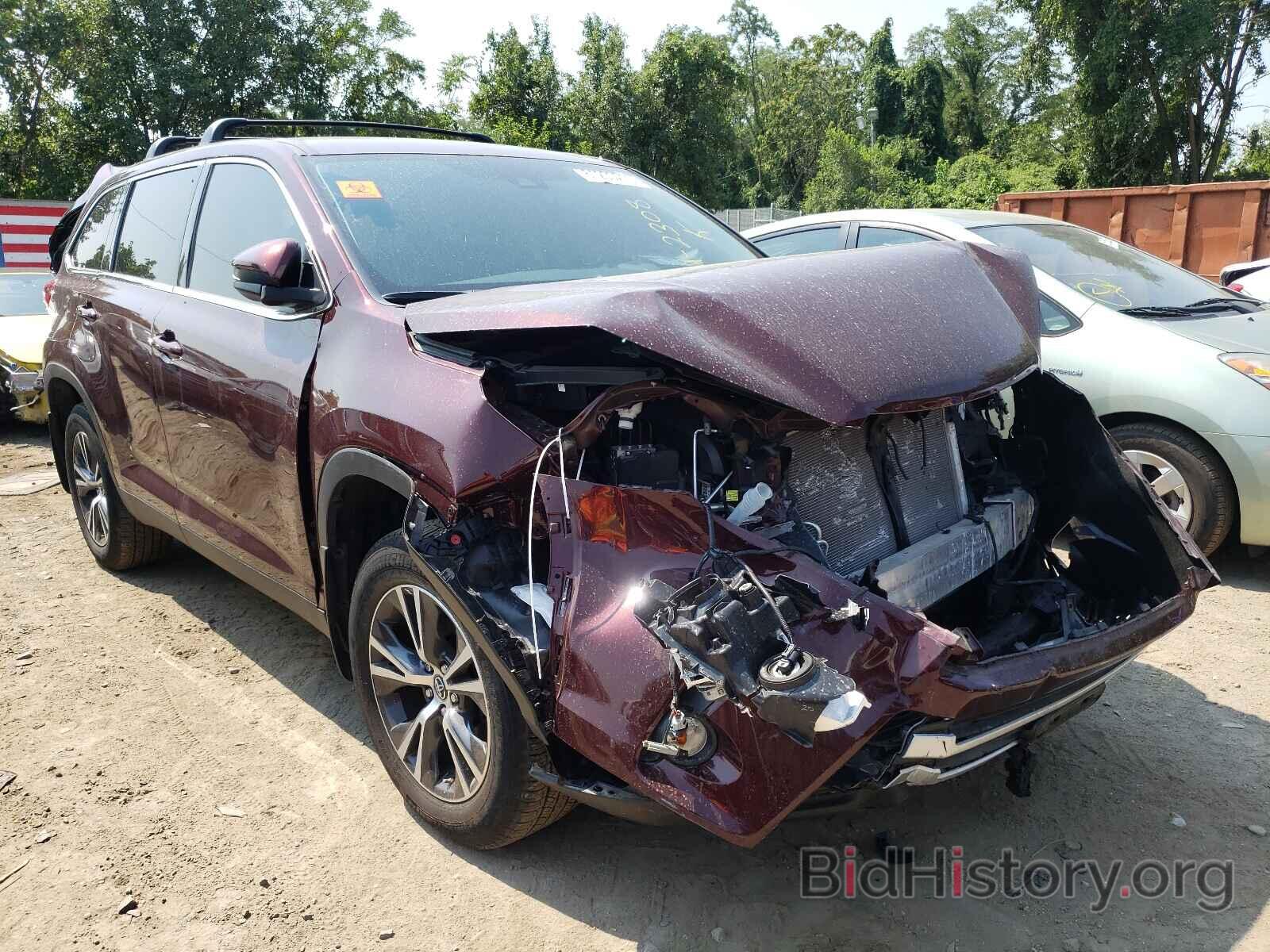 Фотография 5TDBZRFH0KS708829 - TOYOTA HIGHLANDER 2019