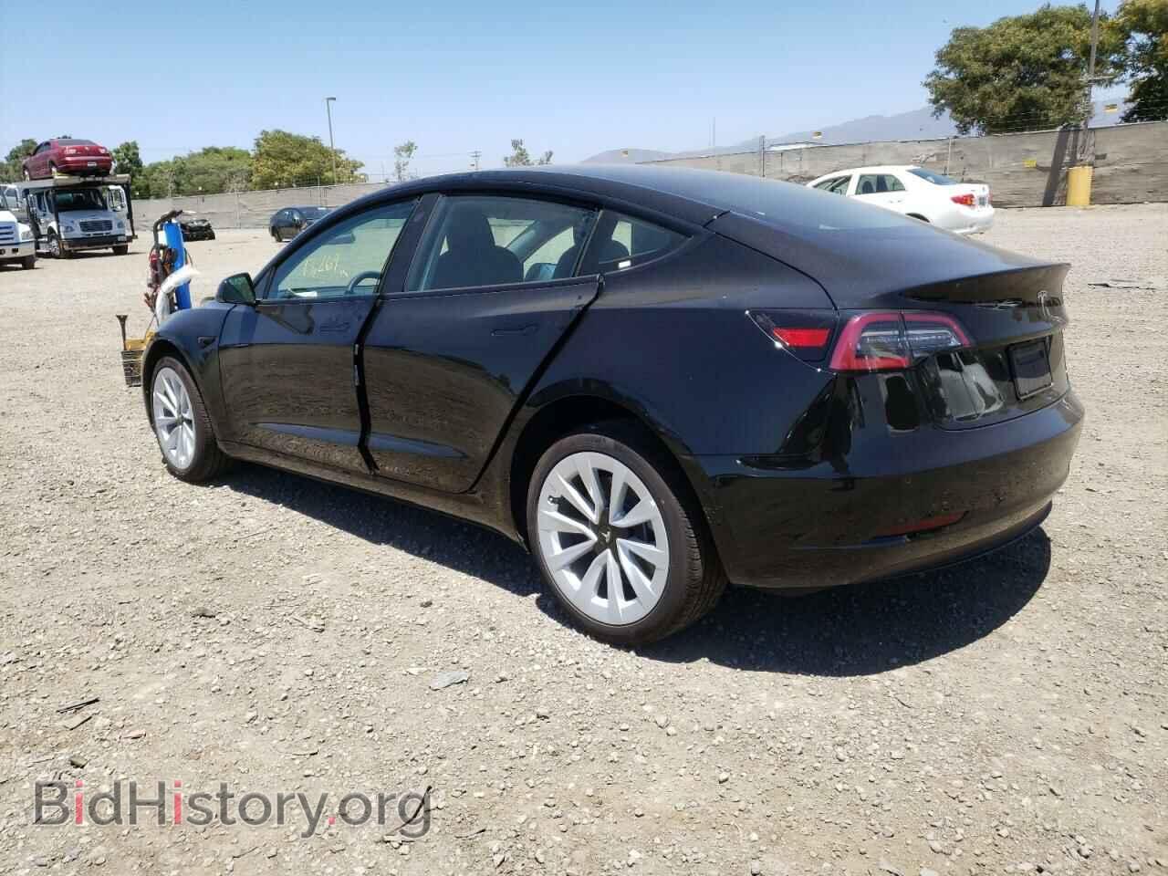 2022 TESLA MODEL 3 - VIN: 5YJ3E1EA5NF190487 - Фото 3