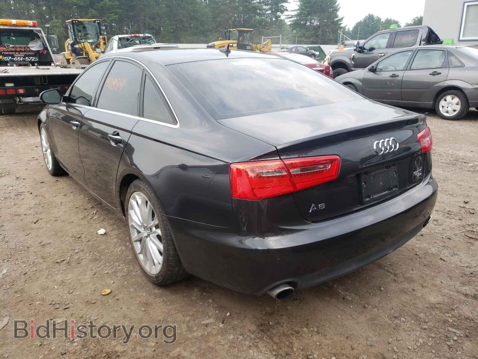 2013 AUDI A6 - VIN: WAUGGAFC8DN048708 - Фото 3