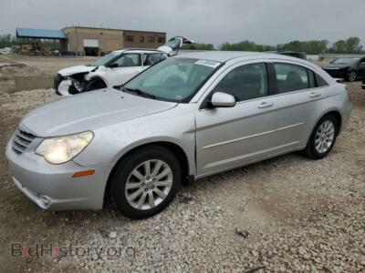 2010 Chrysler SEBRING Limited, серебристый — VIN 1C3CC5FB7AN140873, Copart