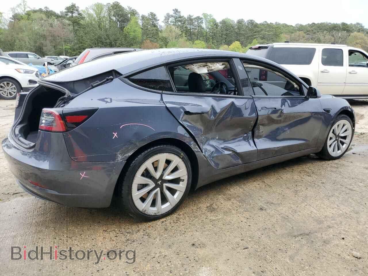 2022 TESLA MODEL 3 - VIN: 5YJ3E1EB7NF287635 - Фото 3