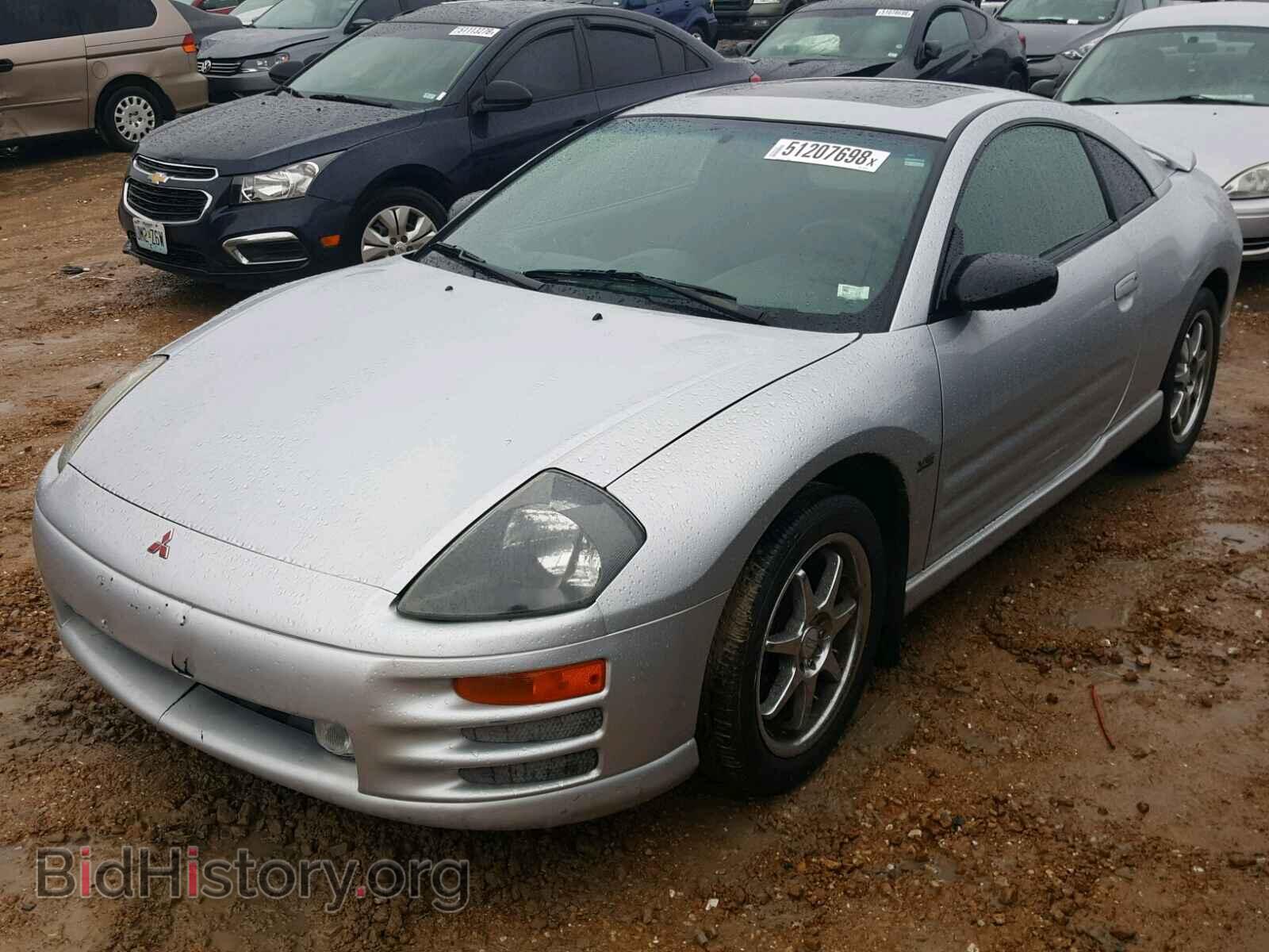 2000 MITSUBISHI ECLIPSE - VIN: 4A3AC84L0YE062623 - Photo 2
