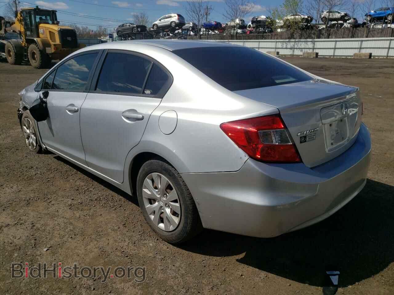 2012 HONDA CIVIC - VIN: 2HGFB2F54CH558616 - Photo 2