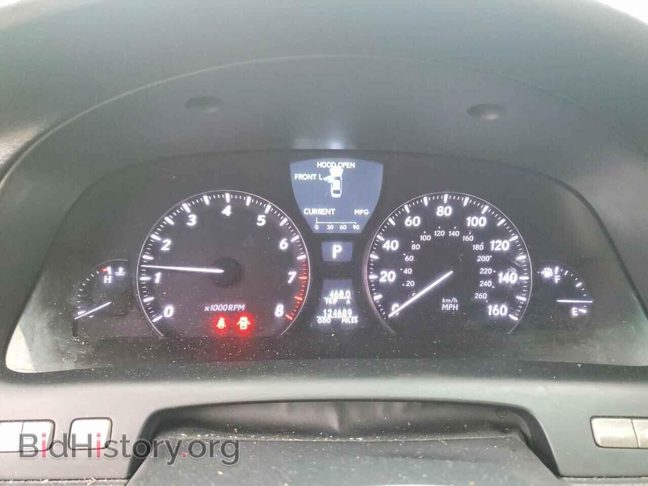 2008 LEXUS LS460 - VIN: JTHBL46F685062714 - Фото 9