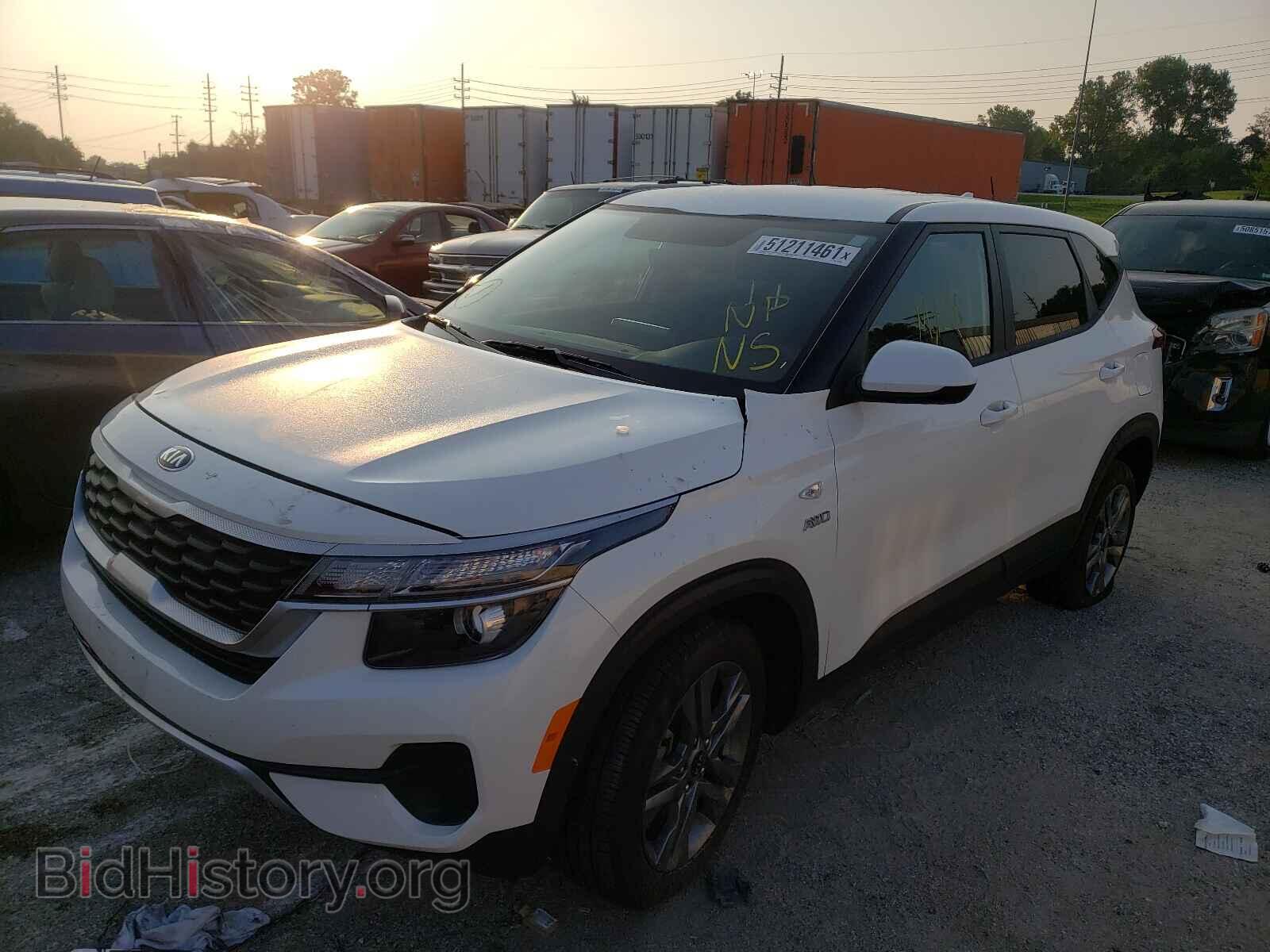 2021 KIA SELTOS - VIN: KNDEPCAA7M7077424 - Фото 2