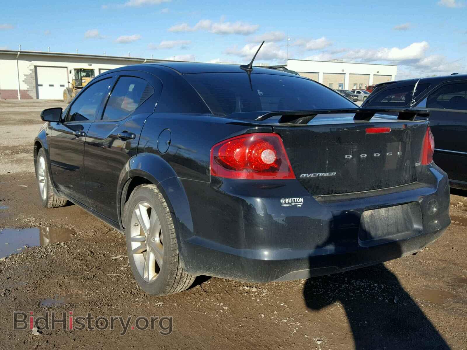 2014 DODGE AVENGER - VIN: 1C3CDZCB5EN223023 - Фото 3