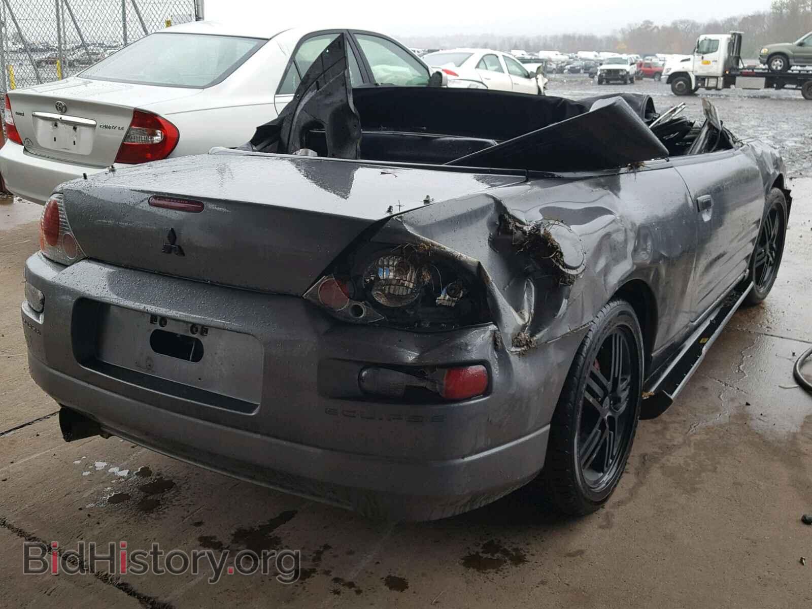 2003 MITSUBISHI ECLIPSE - VIN: 4A3AE75H13E096223 - Фото 4