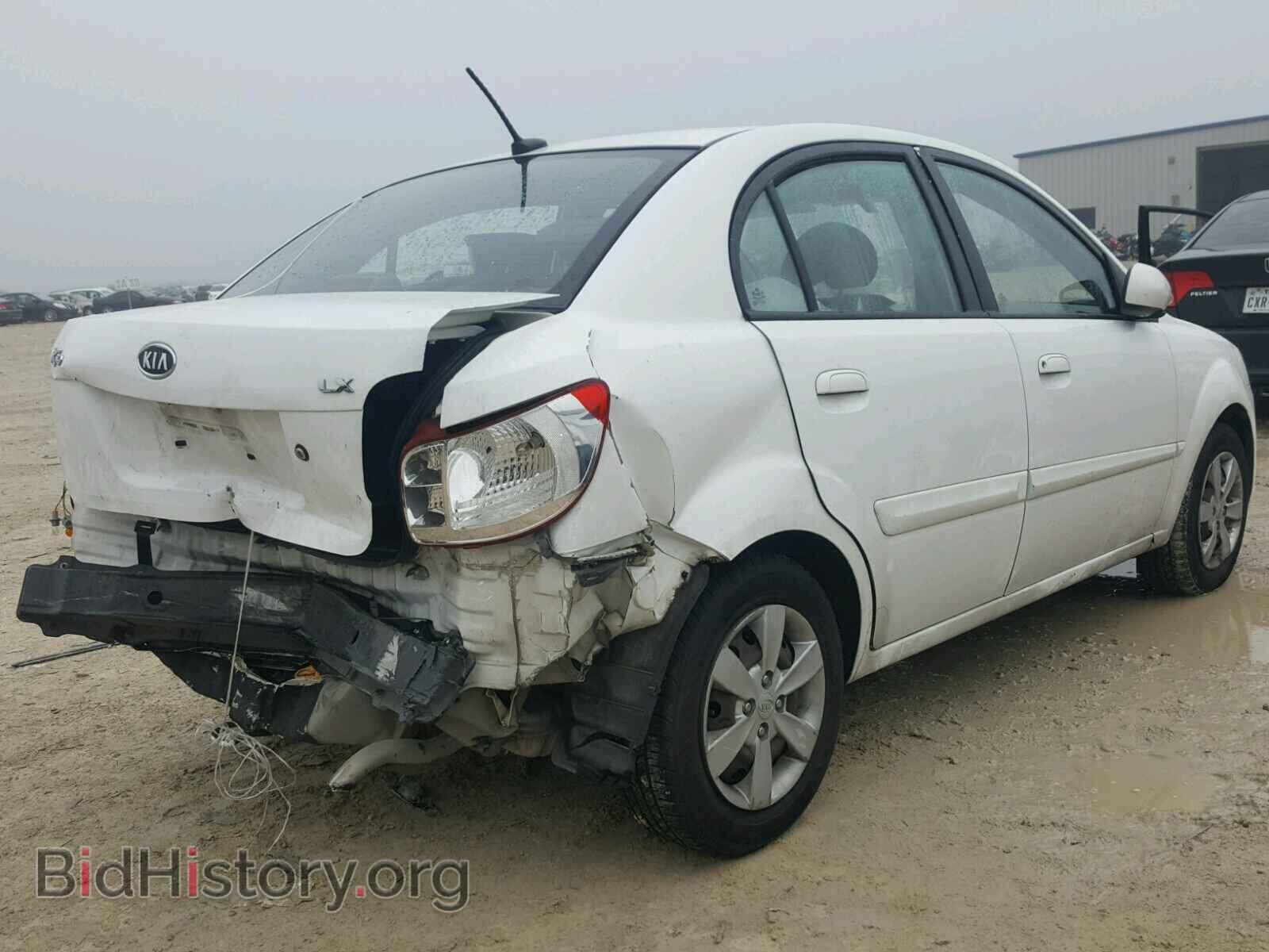 2011 KIA RIO BASE - VIN: KNADH4A37B6951996 - Photo 4