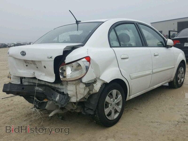 2011 Kia RIO BASE (VIN KNADH4A37B6951996) — photo 4 of 10