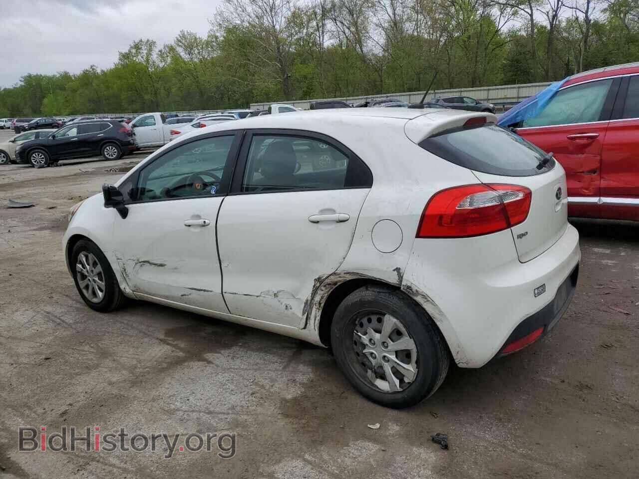 2014 KIA RIO - VIN: KNADM5A37E6355440 - Фото 2