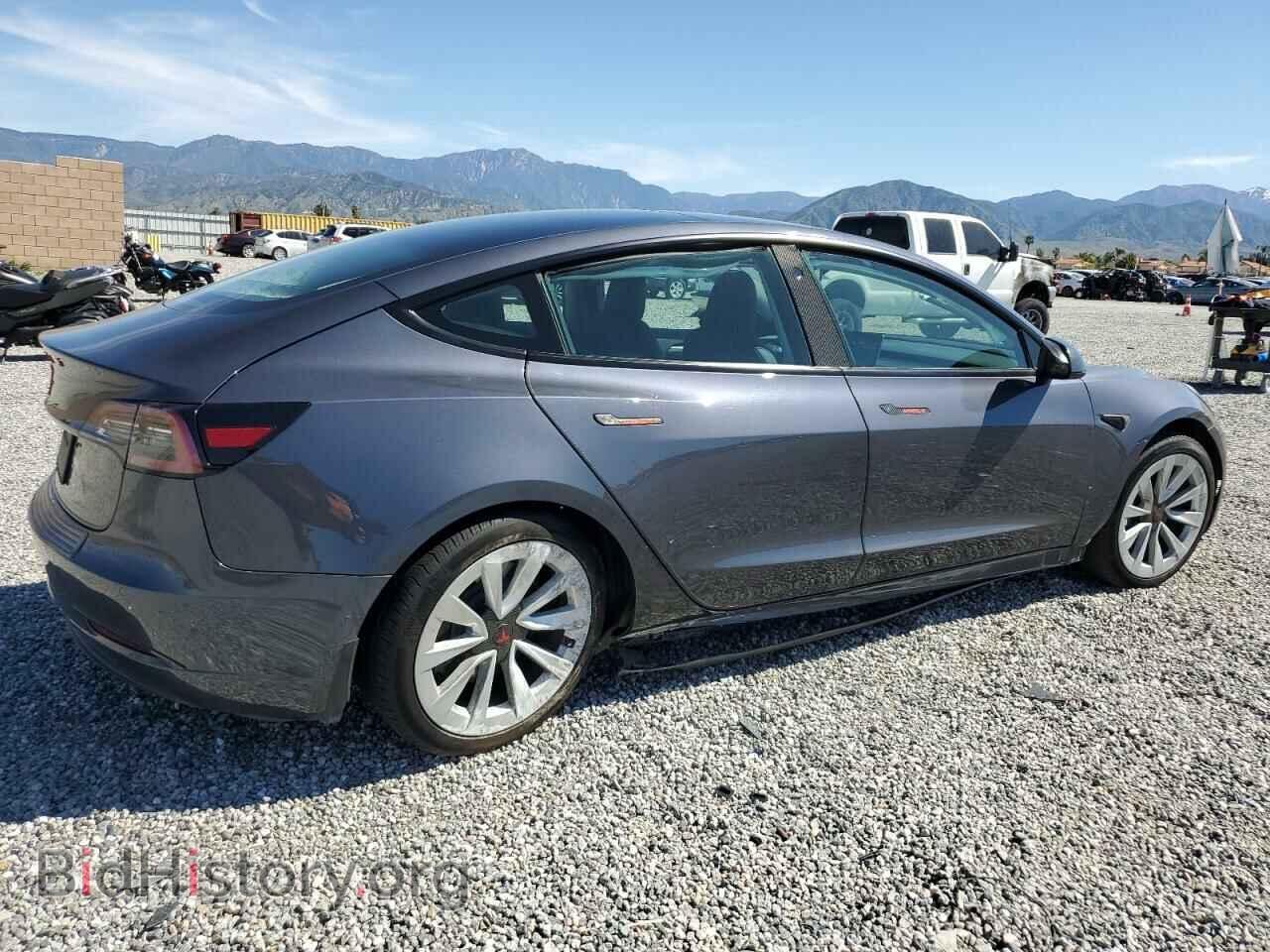 2022 TESLA MODEL 3 - VIN: 5YJ3E1EA2NF359770 - Фото 3