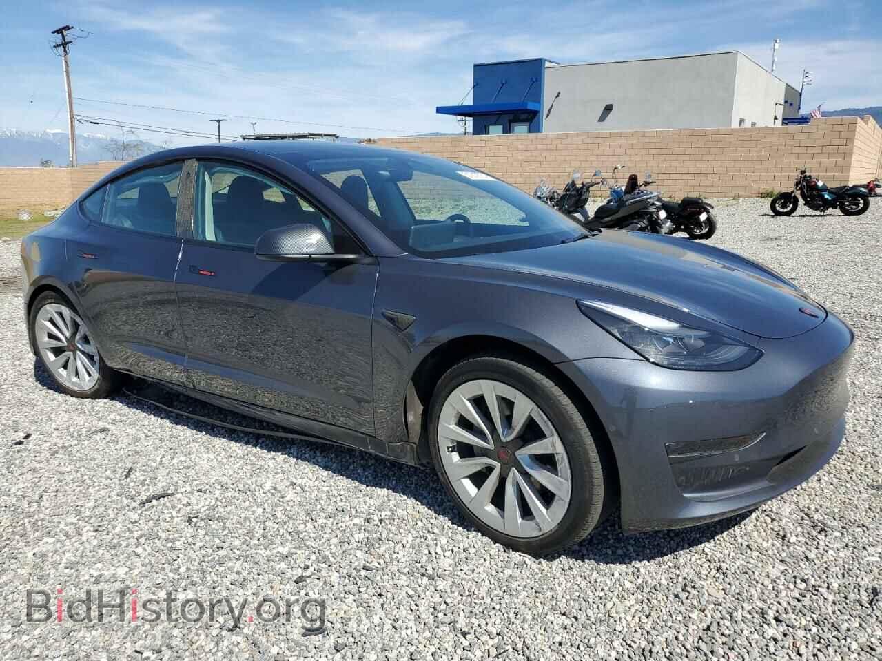 2022 TESLA MODEL 3 - VIN: 5YJ3E1EA2NF359770 - Фото 4