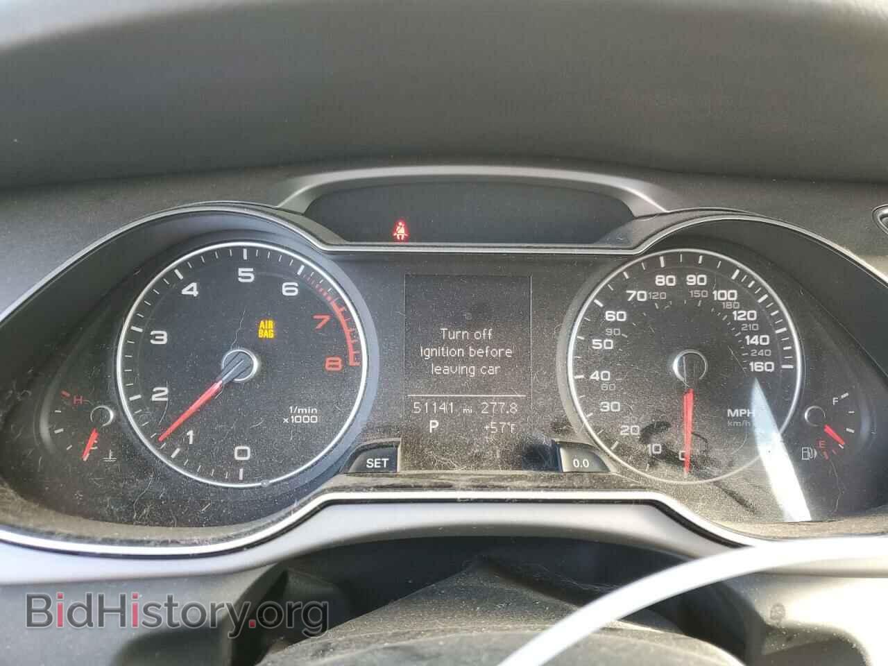 2013 AUDI A4 - VIN: WAUEFAFL5DN024599 - Фото 9
