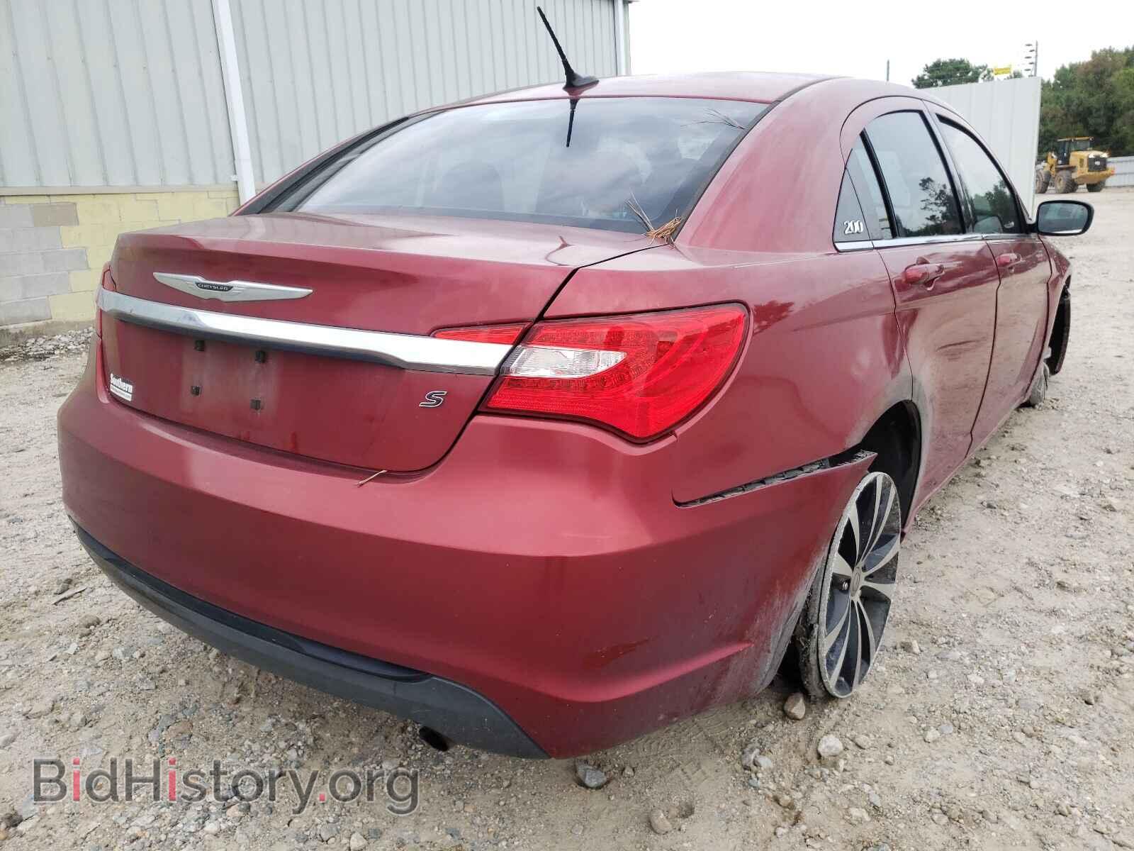 2013 CHRYSLER 200 - VIN: 1C3CCBBB1DN766234 - Фото 4
