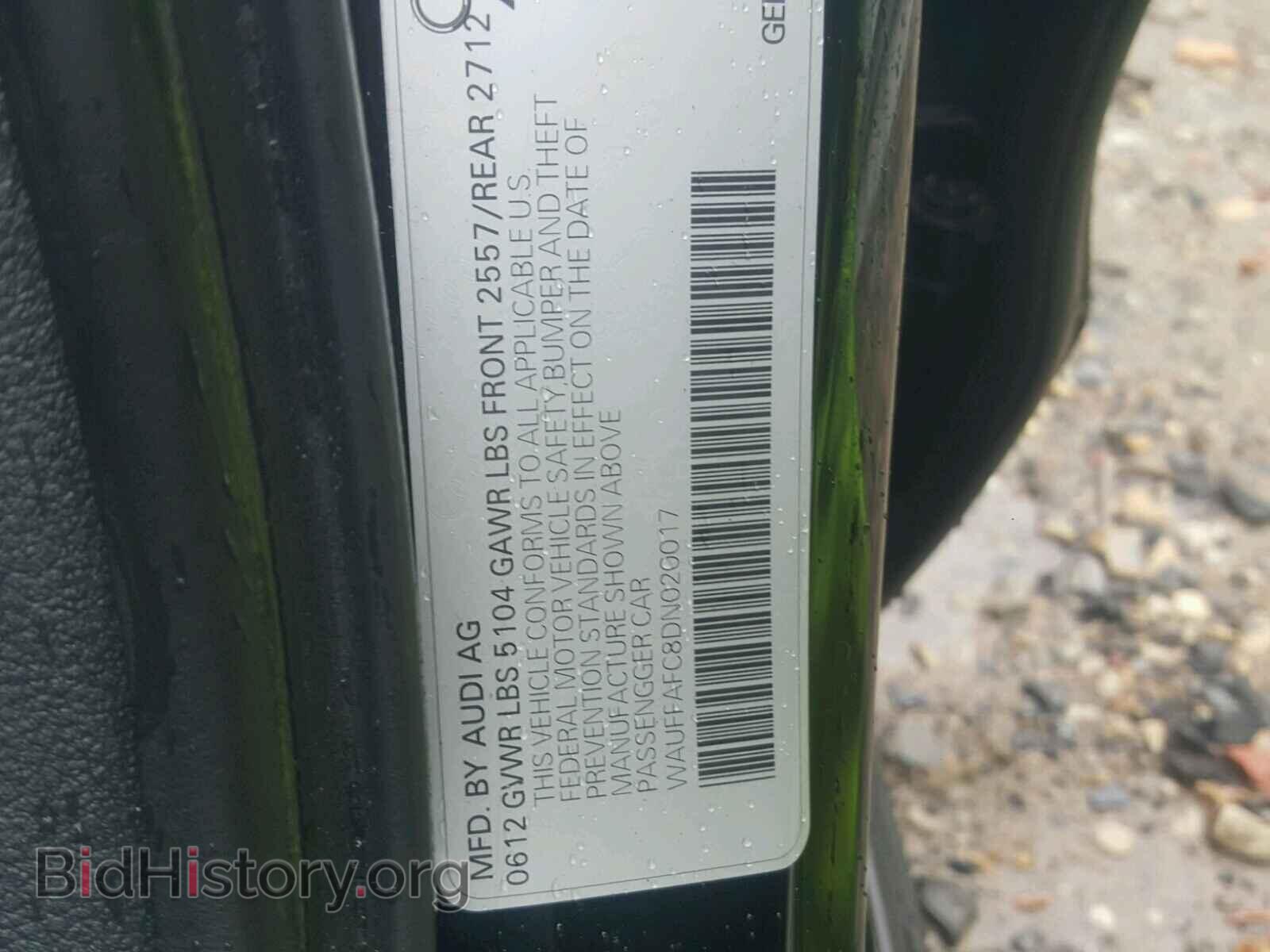 2013 AUDI A6 - VIN: WAUFFAFC8DN020017 - Photo 10