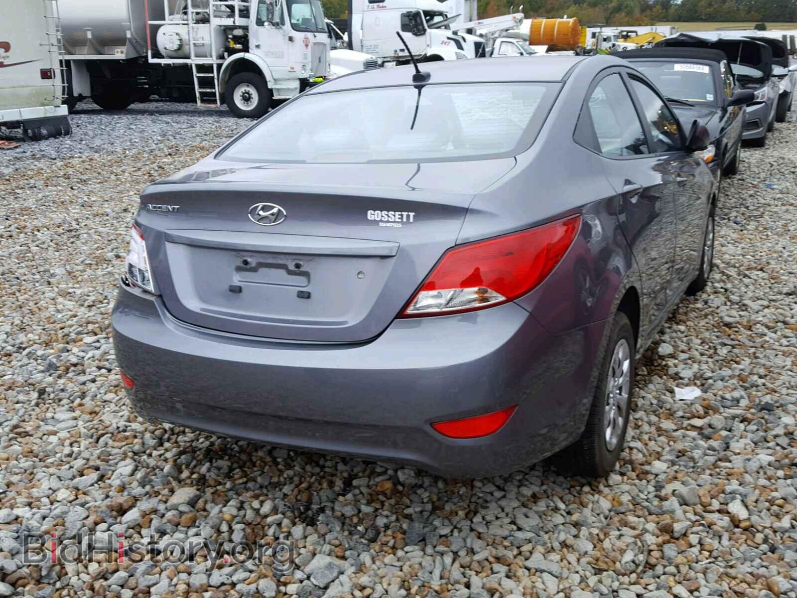 2015 HYUNDAI ACCENT - VIN: KMHCT4AE3FU834444 - Фото 4