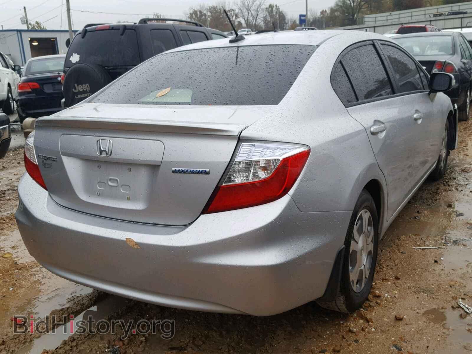 2012 HONDA CIVIC - VIN: JHMFB4F39CS004181 - Фото 4