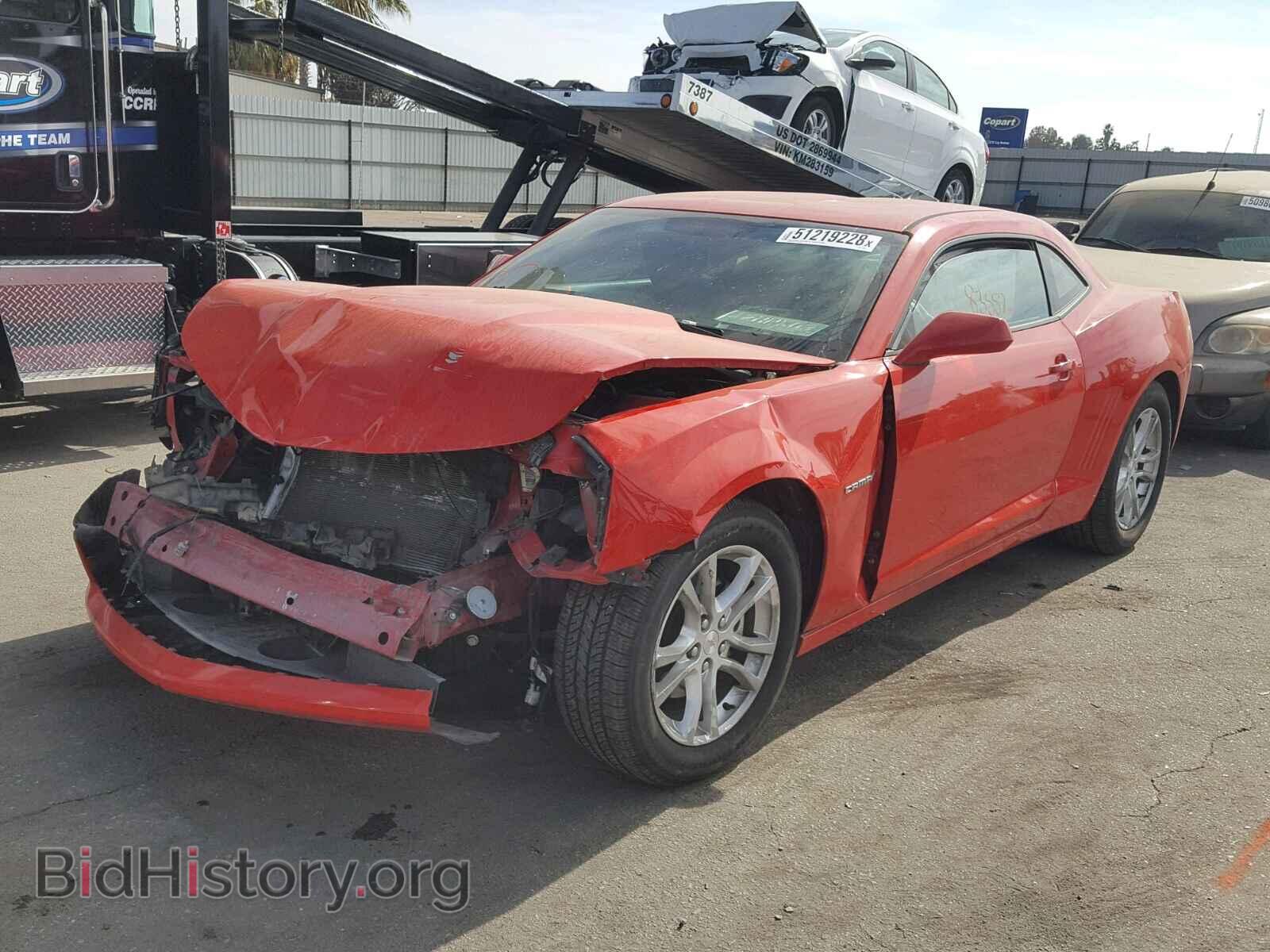 2014 CHEVROLET CAMARO - VIN: 2G1FE1E31E9221861 - Фото 2