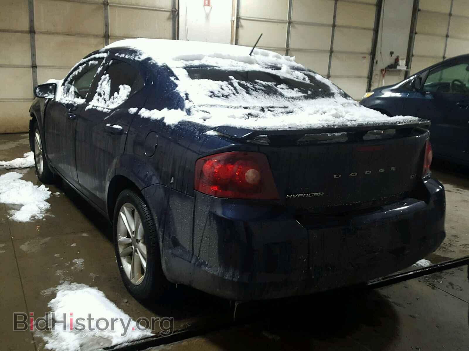 2013 DODGE AVENGER - VIN: 1C3CDZCB5DN582919 - Фото 3