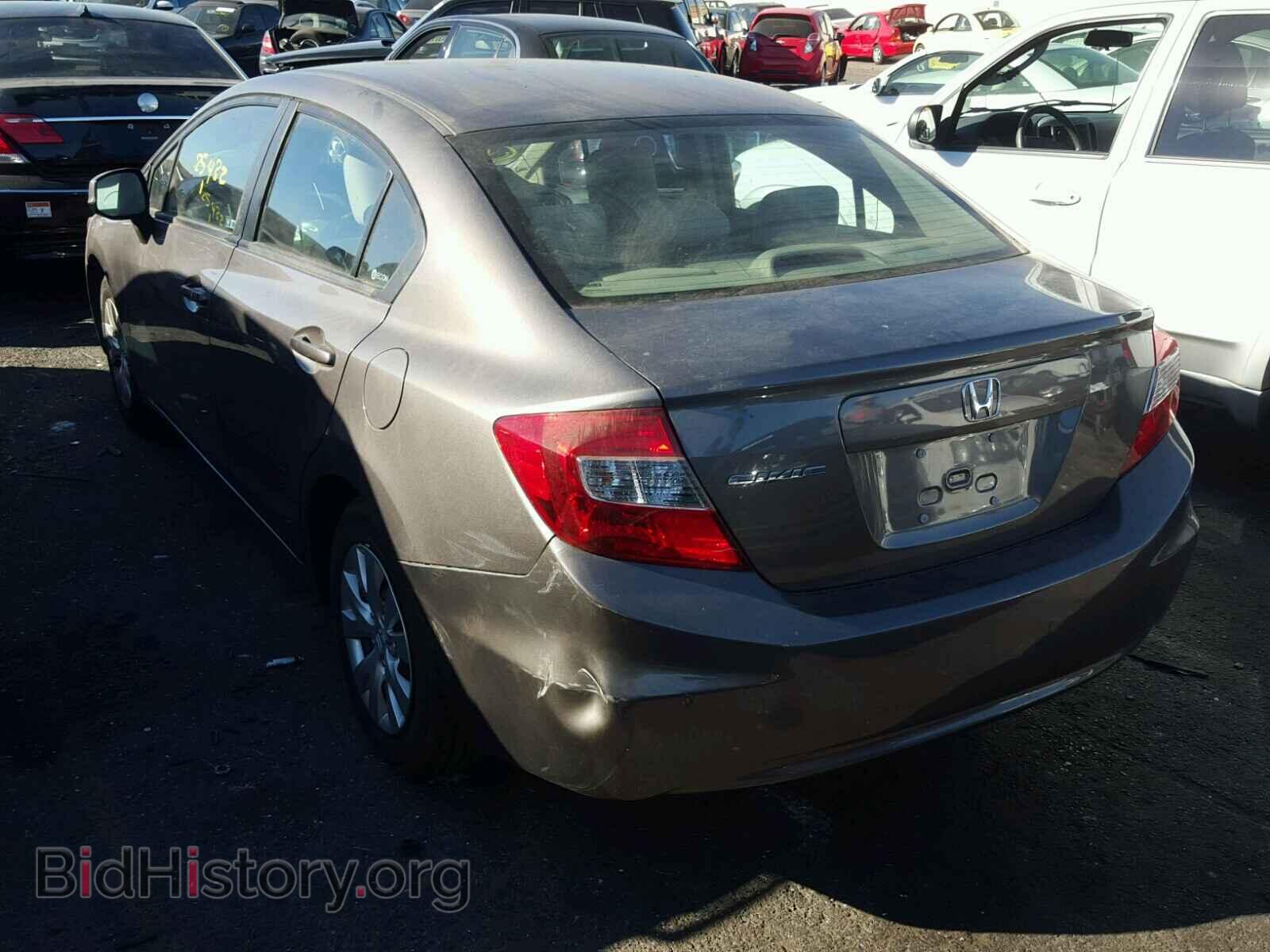 2012 HONDA CIVIC LX - VIN: 19XFB2F52CE387374 - Фото 3