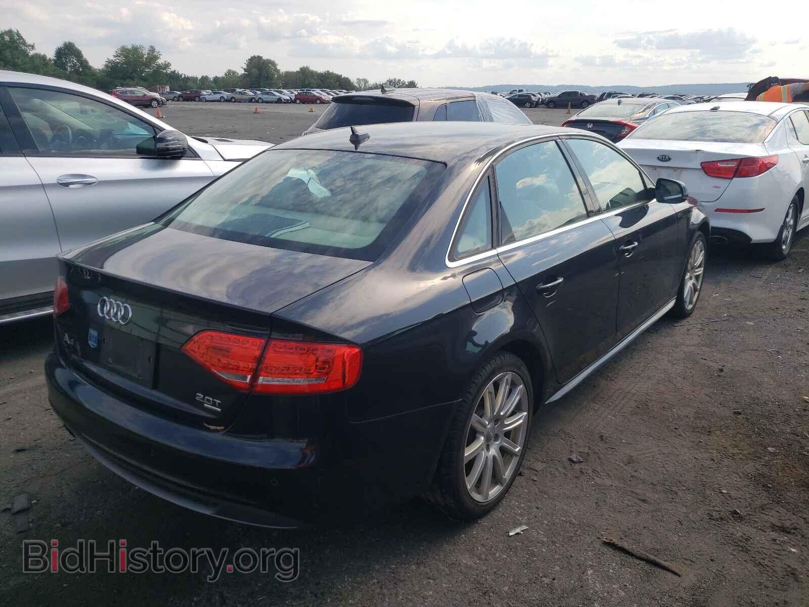 2012 AUDI A4 - VIN: WAUFFAFL4CN013211 - Photo 4