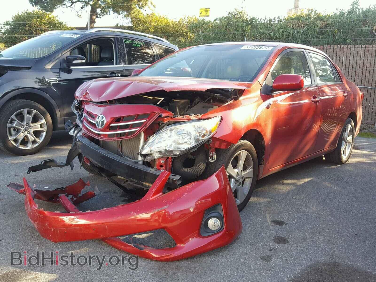2013 TOYOTA COROLLA BA - VIN: 2T1BU4EE8DC963717 - Фото 2