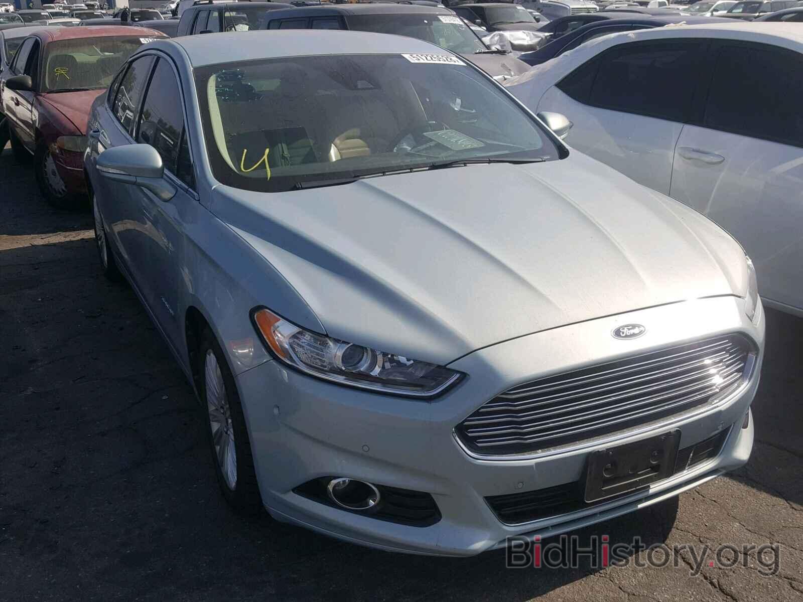 Фотография 3FA6P0LU8DR202200 - FORD FUSION SE 2013