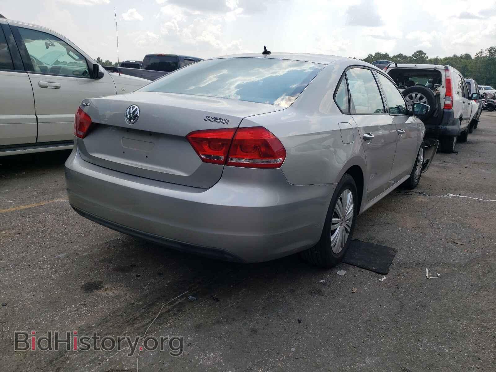 2014 VOLKSWAGEN PASSAT - VIN: 1VWAP7A30EC008748 - Фото 4