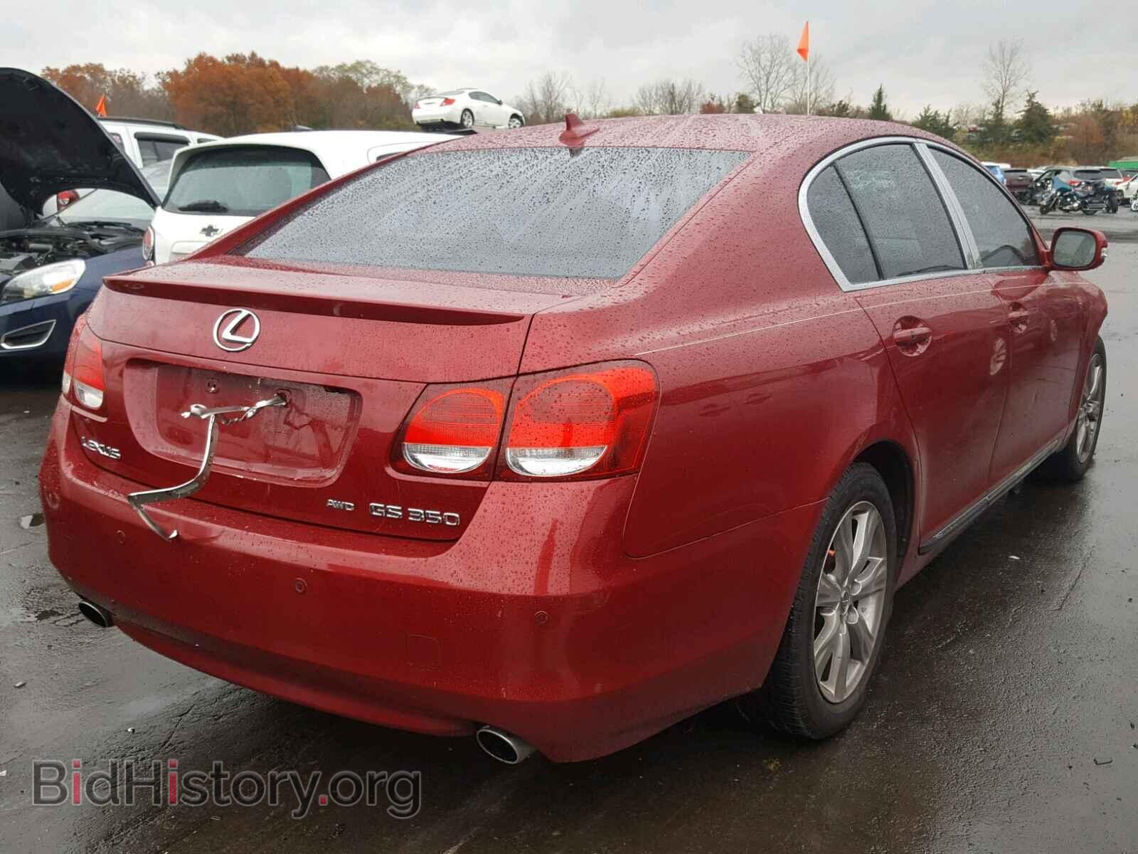 2008 LEXUS GS350 - VIN: JTHCE96S480021004 - Фото 4